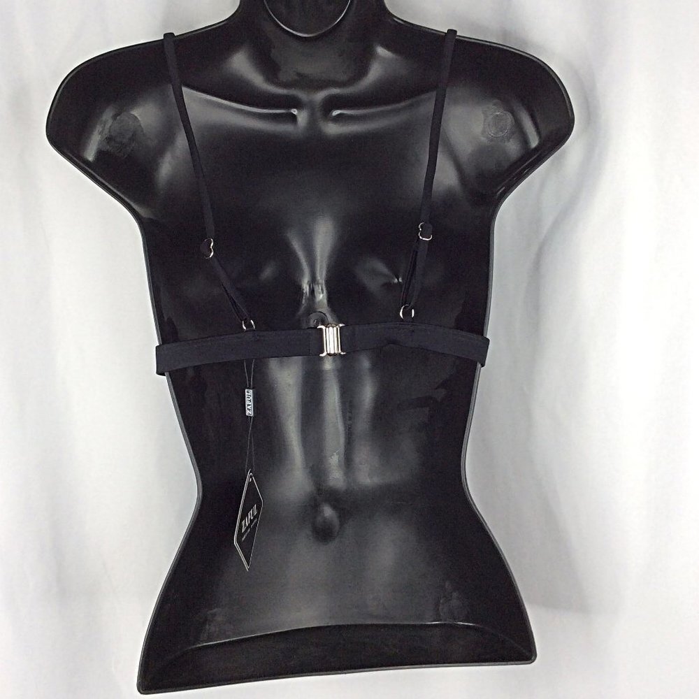 NWT Zaful Bikini Top Womens Medium‎ Triangle Adjustable Straps Padded - Picture 2 of 4
